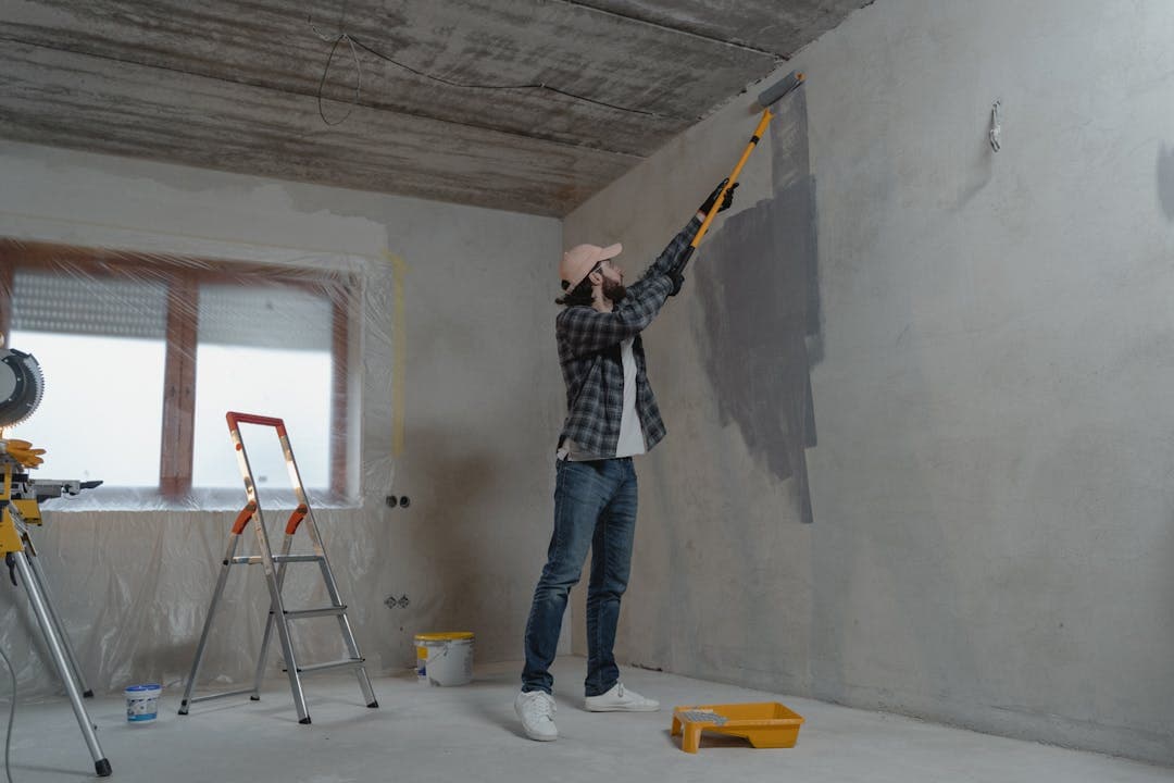 Interior Space Renovation -- before works